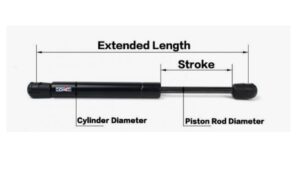 Newtone Gas Springs - Gas Struts