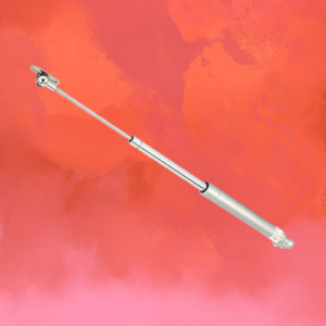 telescopic gas spring for compact applications