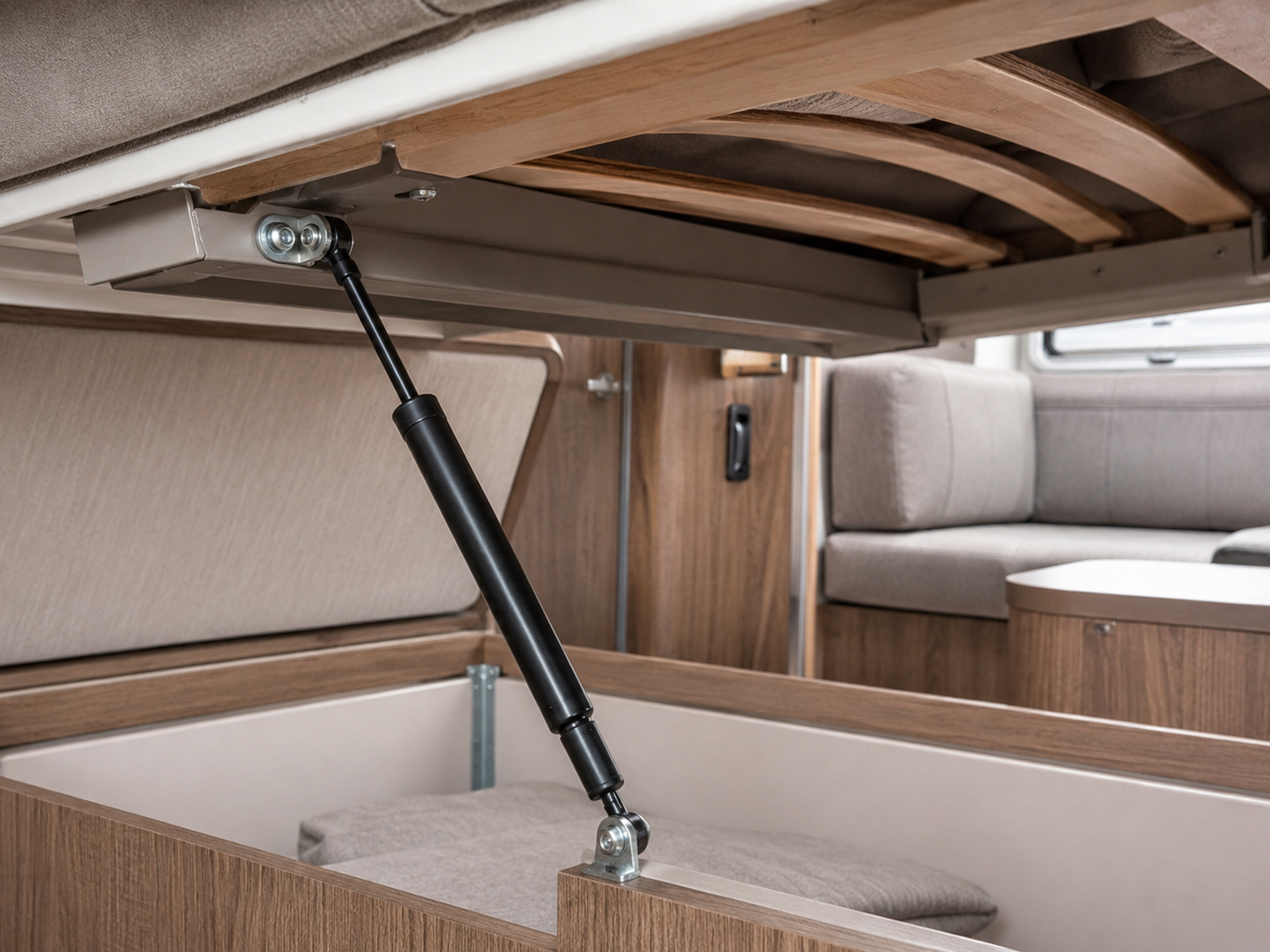 Gas Springs For RV Bed Lift Systems | Newtone Gas Springs