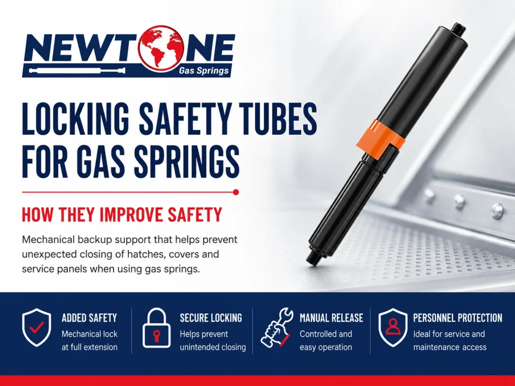 Locking Safety Tubes for Gas Springs