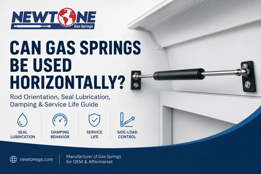 Can Gas Springs Be Used Horizontally