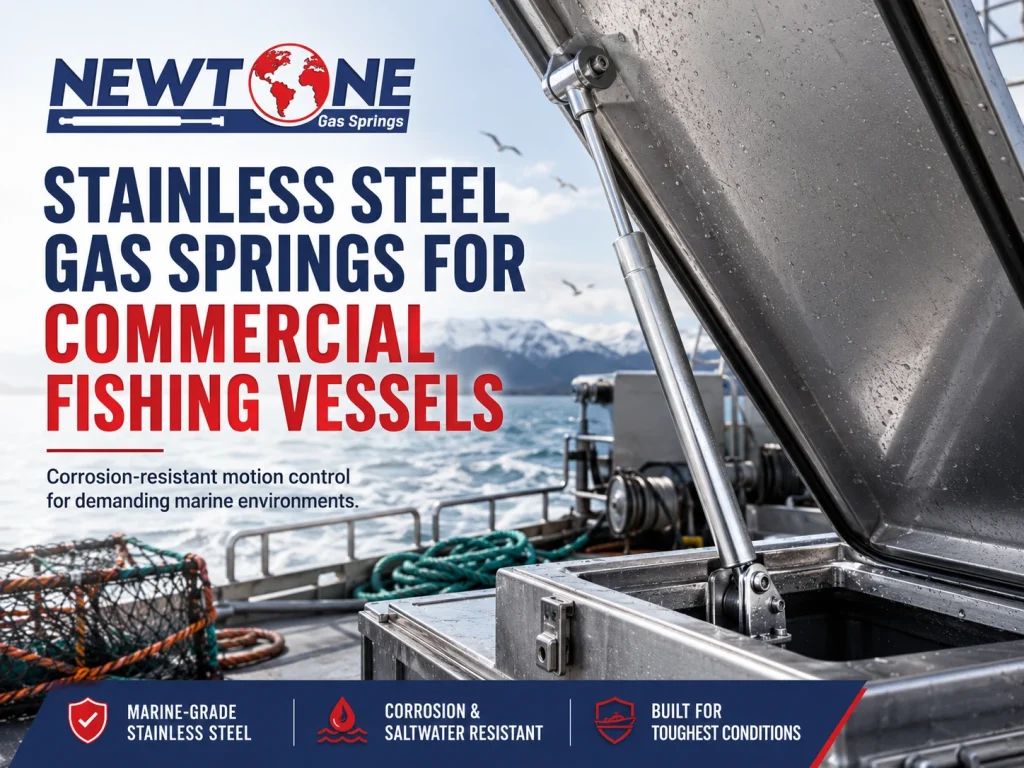 Gas Springs for Commercial Fishing Vessels