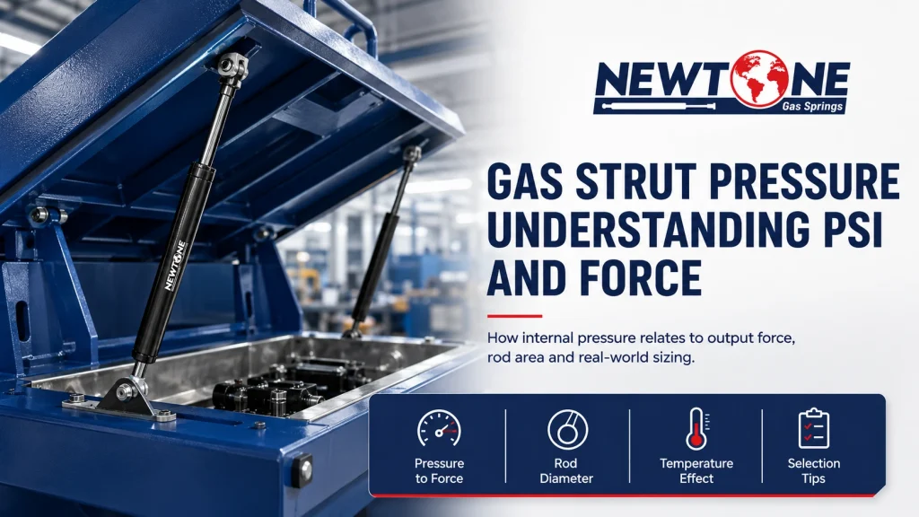 Gas Strut Pressure: PSI & Force