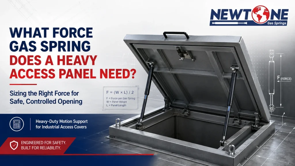 Gas Spring Force for Access Panel