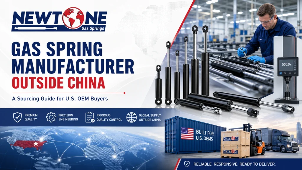 Gas Spring Manufacturer Outside China