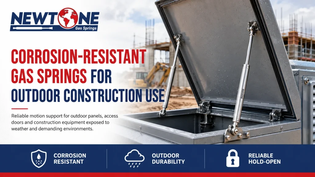 Corrosion-Resistant Gas Springs for Outdoor Construction Use