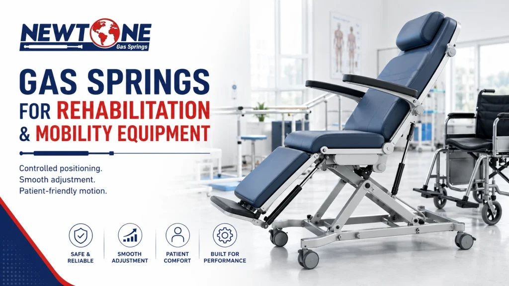Gas Springs for Rehabilitation and Mobility Equipment
