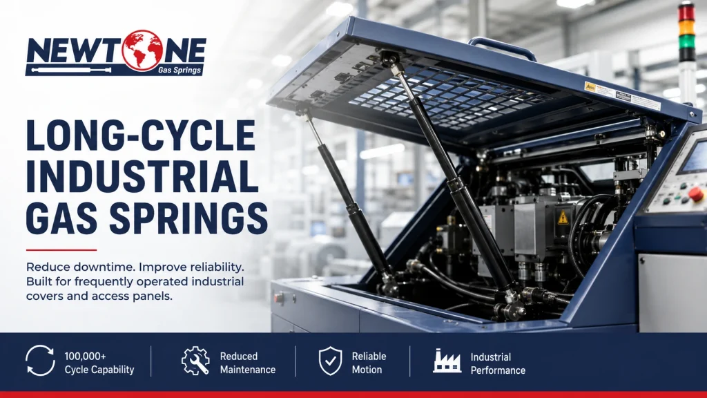 Long-Cycle Industrial Gas Springs