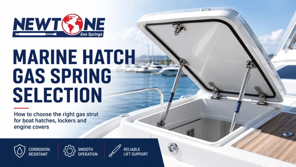 Marine Hatch Gas Spring Selection