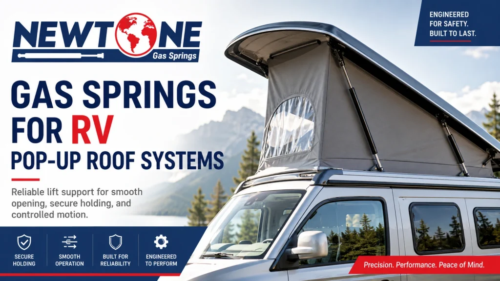 Gas Springs for Pop-Up Camper Roofs