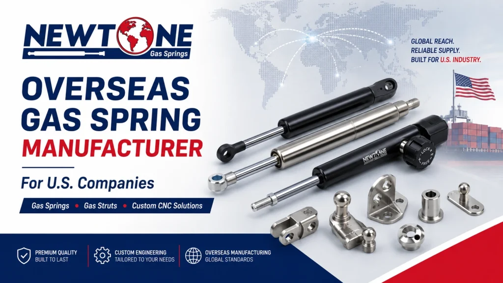 Overseas Gas Spring Manufacturer for U.S. Companies